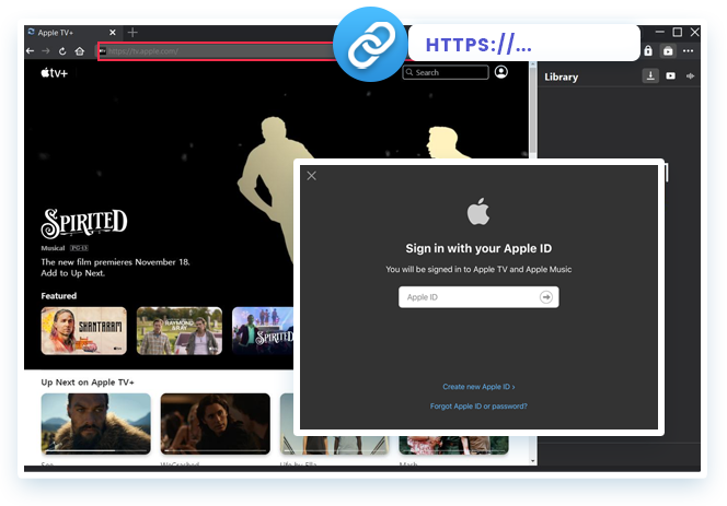 Apple TV+ Downloader Schritt 1