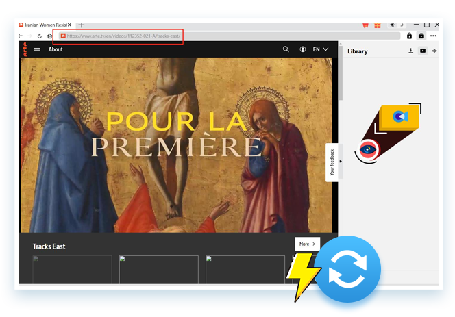 ARTE Downloader Schritt 2