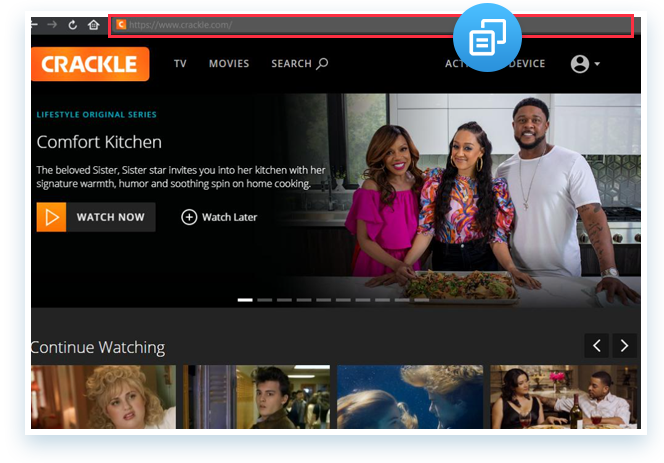 Crackle Downloader Schritt 1