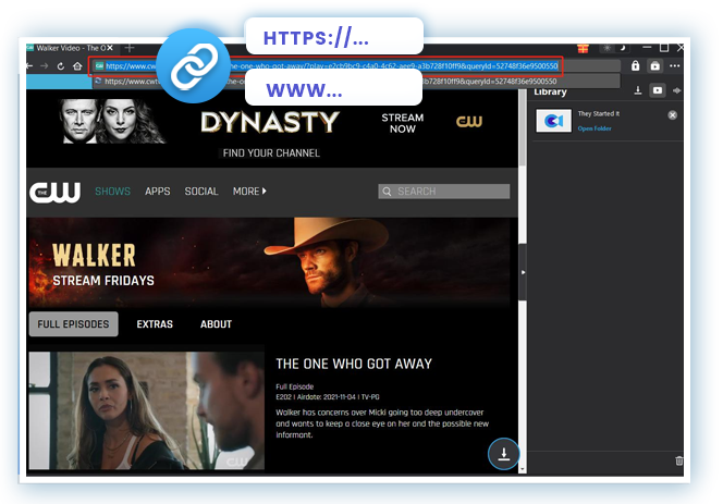 CW Downloader Schritt 1