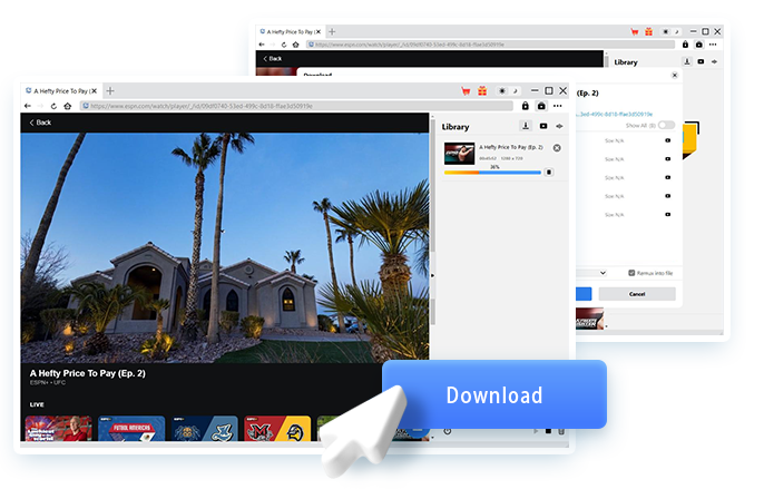 ESPN+ Downloader Schritt 4