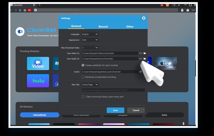 ITVX Downloader Schritt 1