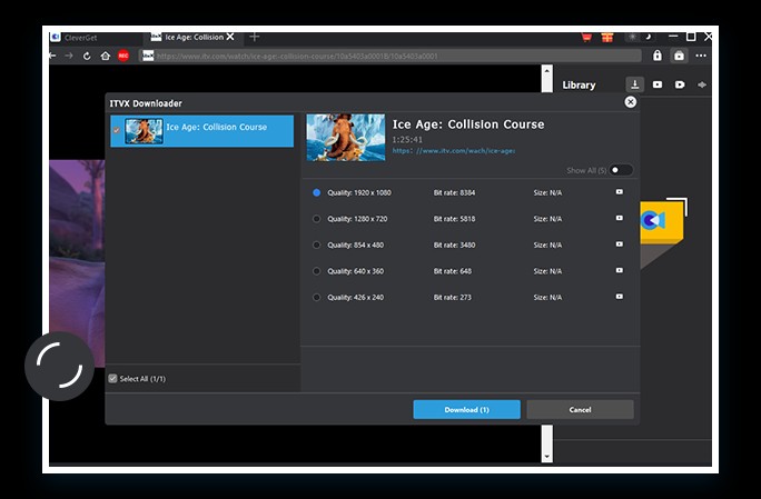 ITVX Downloader Schritt 3