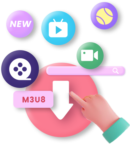 Funktionen des M3U8 Downloaders