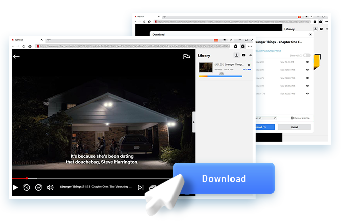 Netflix Downloader Passo 4