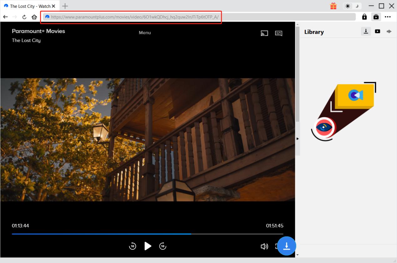Paramount Plus Downloader Schritt 2