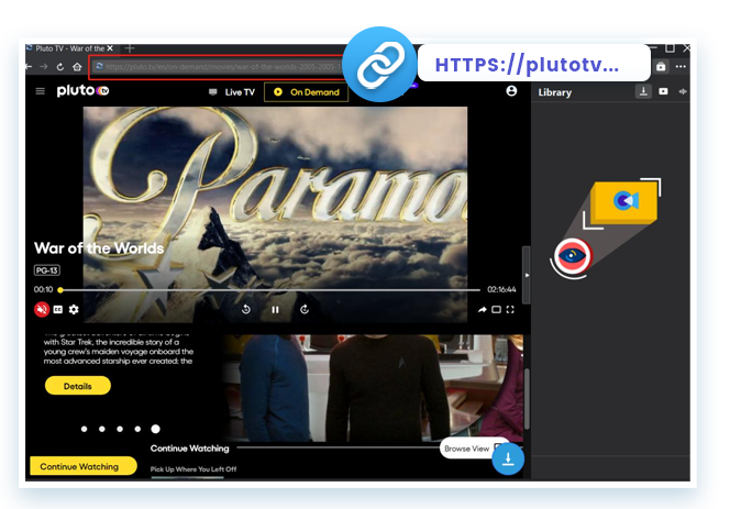 Pluto Downloader Schritt 2