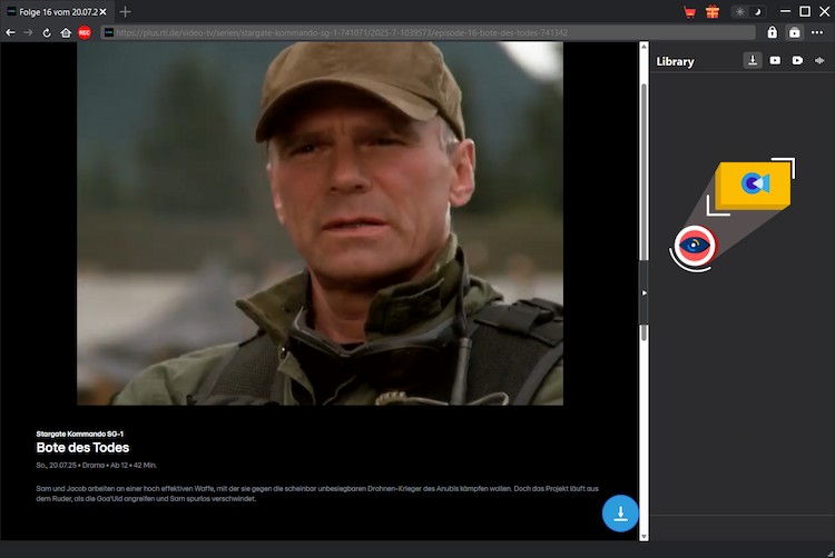 RTL Plus Downloader Schritt 2