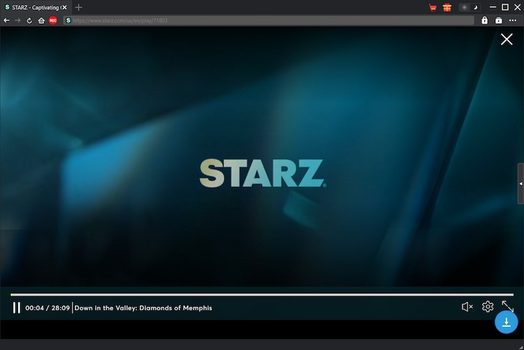 STARZ Downloader Schritt 2