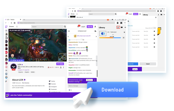 Twitch Downloader Schritt 3