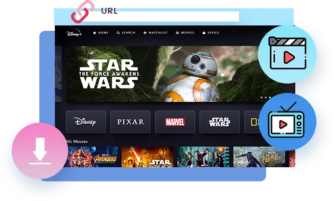 Disney Plus Downloader features