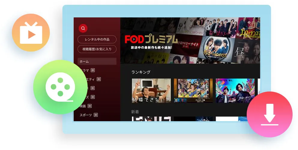 FOD Downloader features