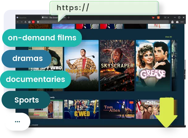ITVX Downloader features