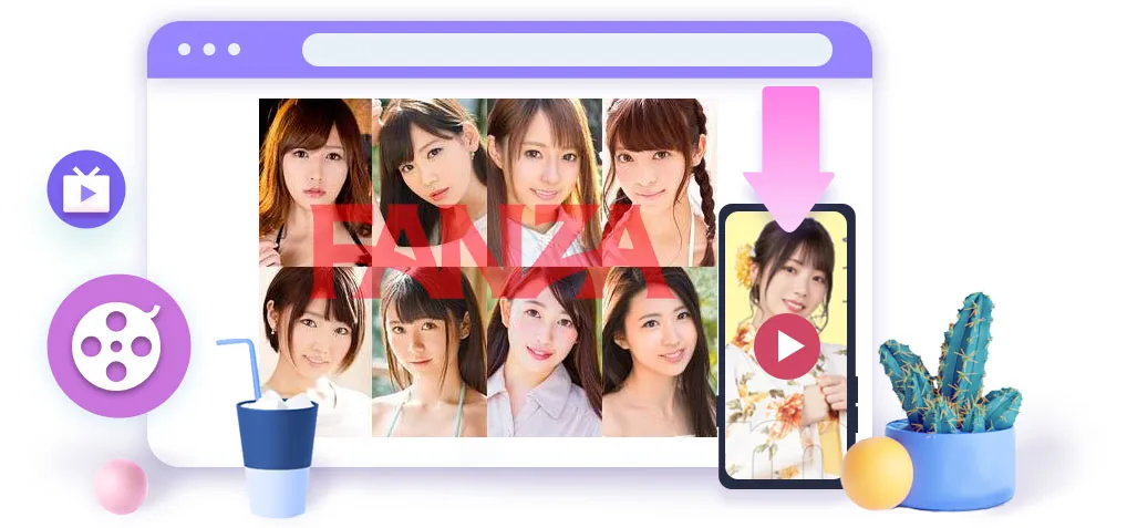 FANZA Downloader features