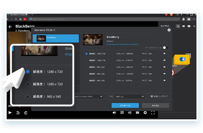 M3U8 Downloader Step3
