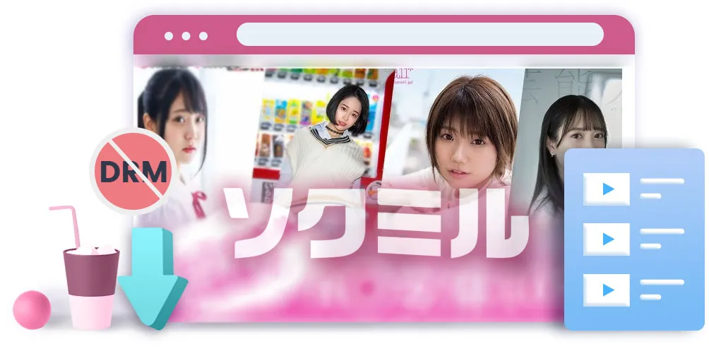 Sokmil Downloader features