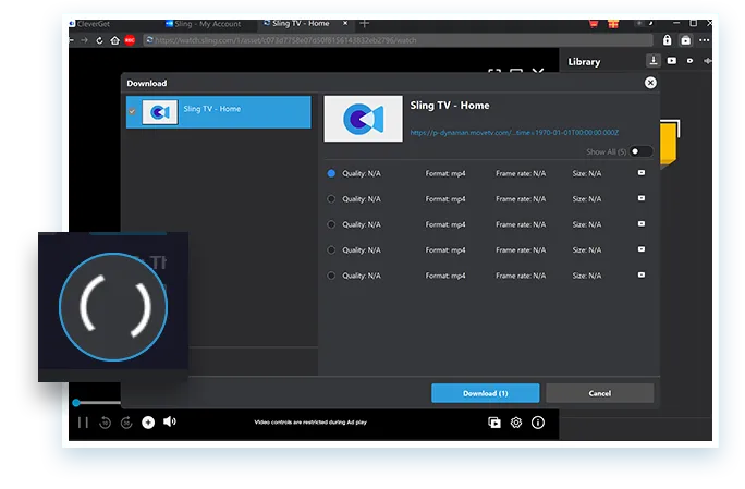 Sling Downloader Step3