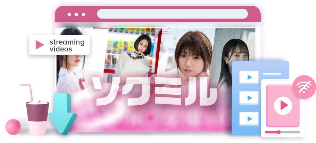 Sokmil Downloader features