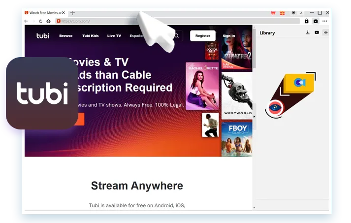 Tubi Downloader Step1