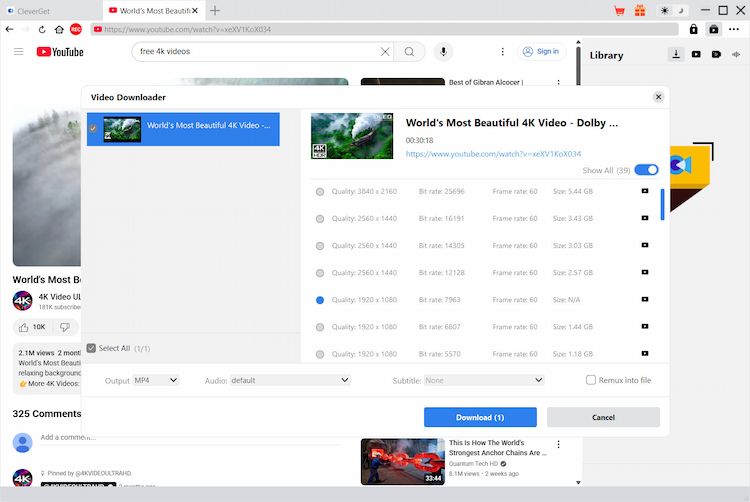 YouTube Downloader Ultimate Passo 3