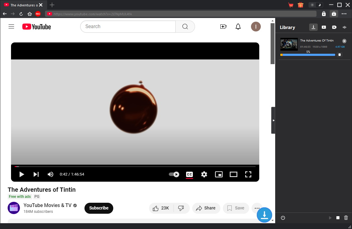 YouTube Movies Downloader Schritt 4