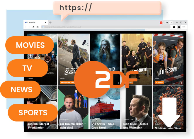 Funktionen des ZDF Downloaders