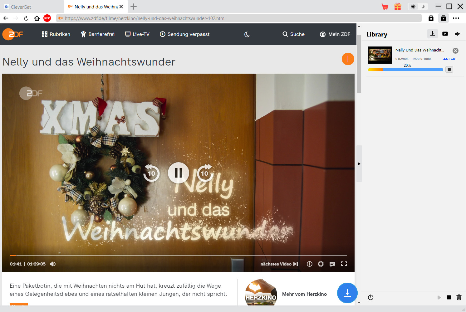 ZDF Downloader Schritt 4